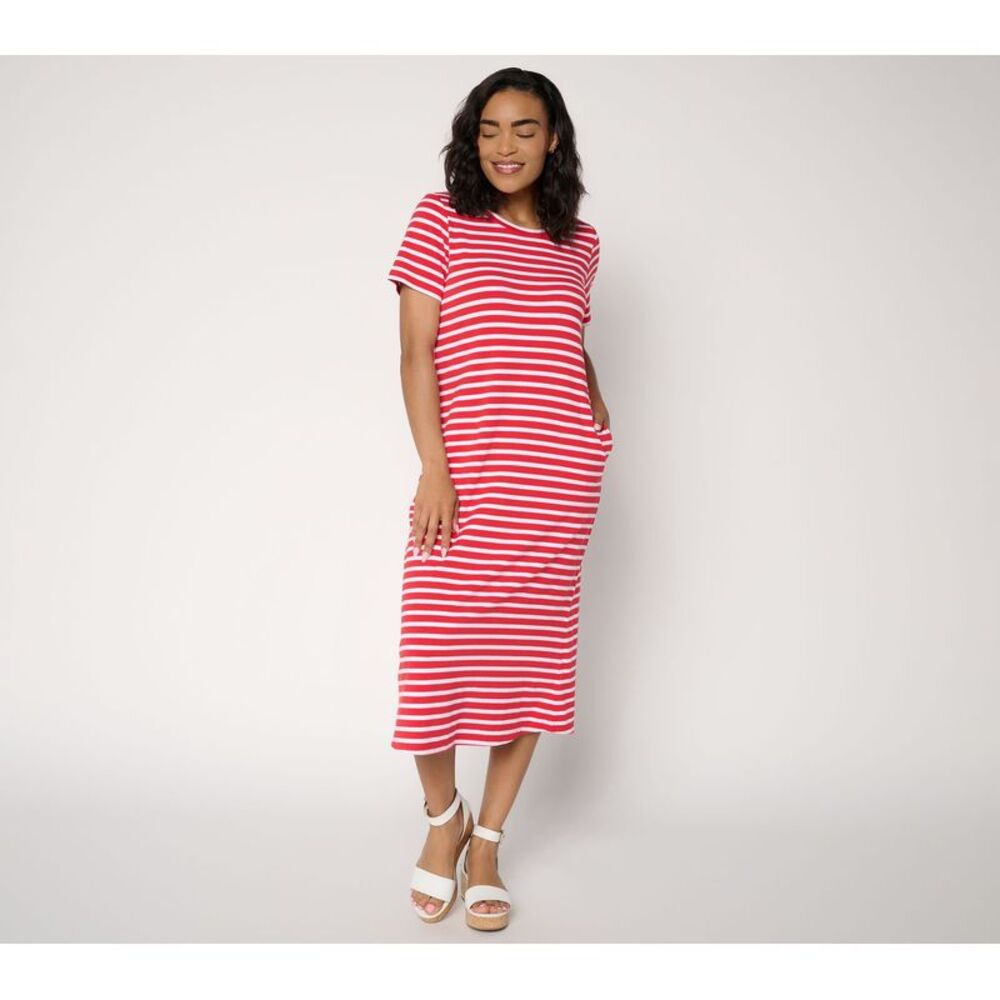 Belle by Kim Gravel Women's Dress Sz M Make Your Selection: Liberty Red A726398
